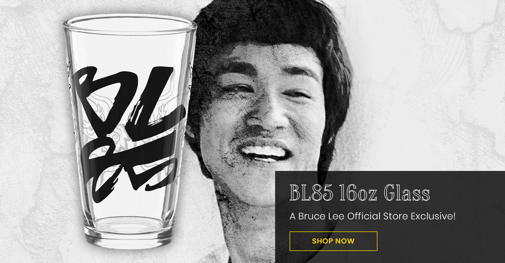 Bruce Lee BL85 16oz Glass