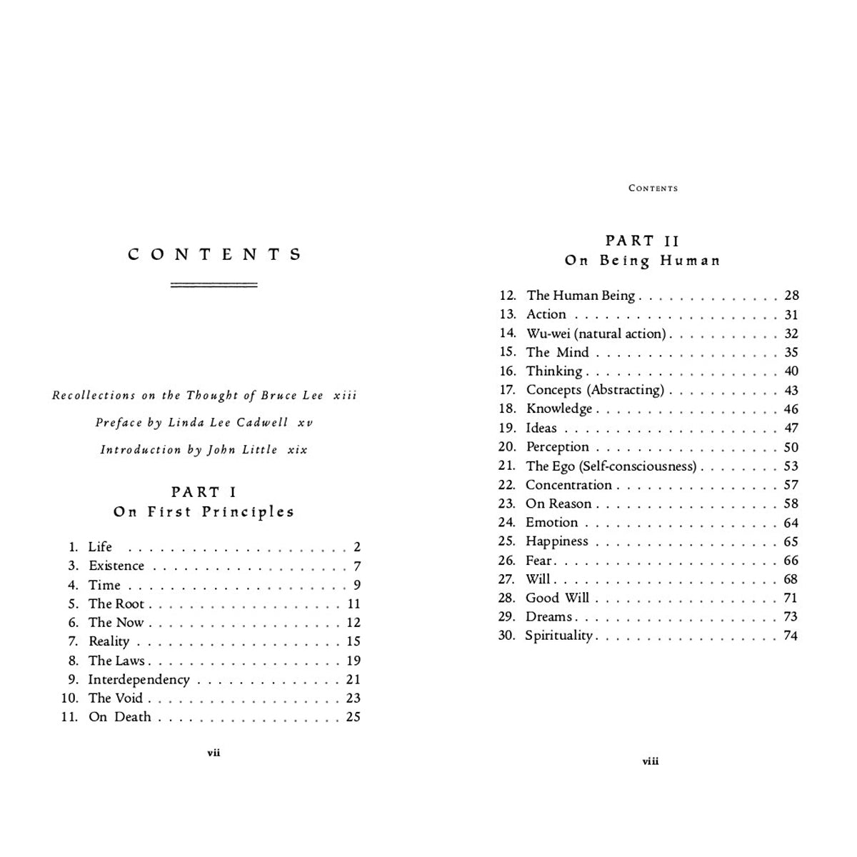 Bruce Lee: Striking Thoughts Book