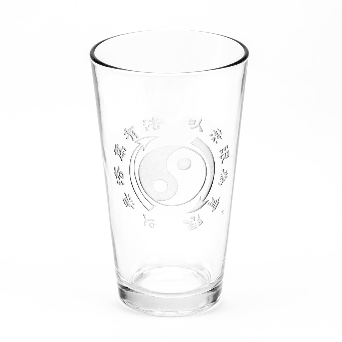 Core Symbol 16oz. Etched Glass