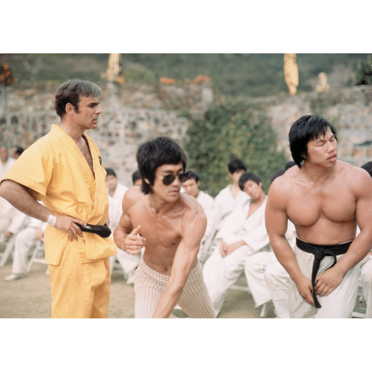 Bruce Lee Black Metal Sunglasses