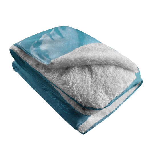 Be Water, My Friend Sherpa Fleece Blanket