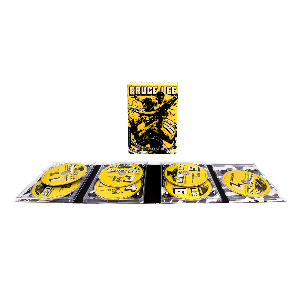 Bruce Lee: His Greatest Hits BluRay (7-disc) DVD