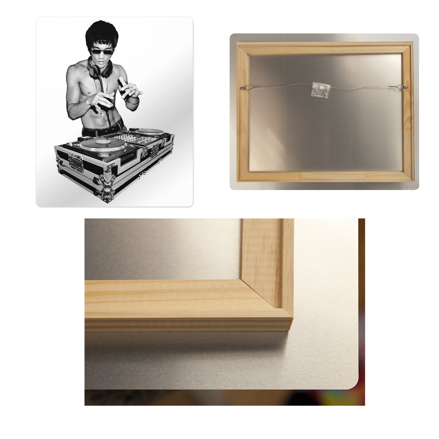 DJ Dragon Metal Wall Art - 12" x 18"