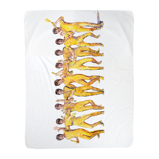 Milton Wong BL Jumpsuit Sherpa Fleece Blanket