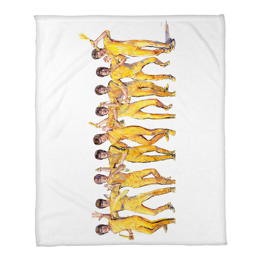 Milton Wong BL Jumpsuits Coral Fleece Blanket