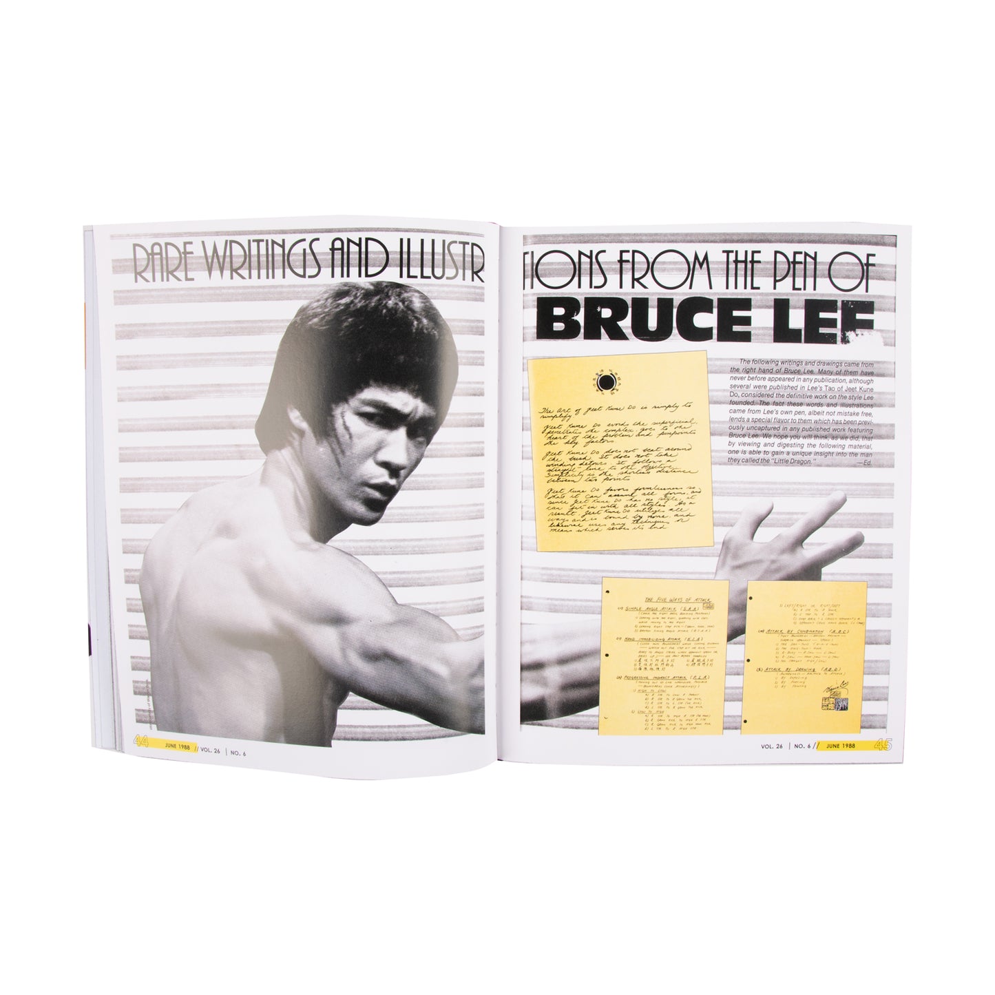 Bruce Lee The Martial Artist BLACKBELT Book