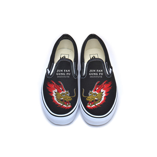 JFGF Institute Dragons Classic Slip-On Vans
