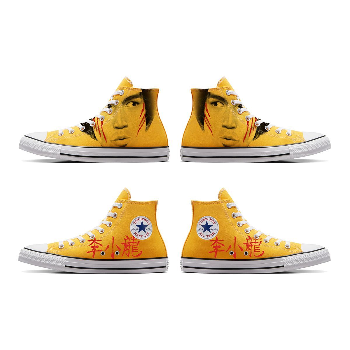 Lee Little Dragon Converse All-Star High Tops