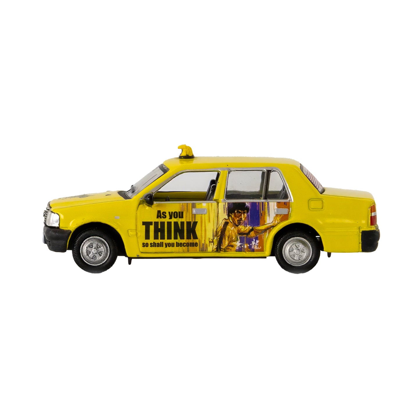 Bruce Lee Tiny City SG Toyota Crown Comfort Taxi 1:64 Die-Cast