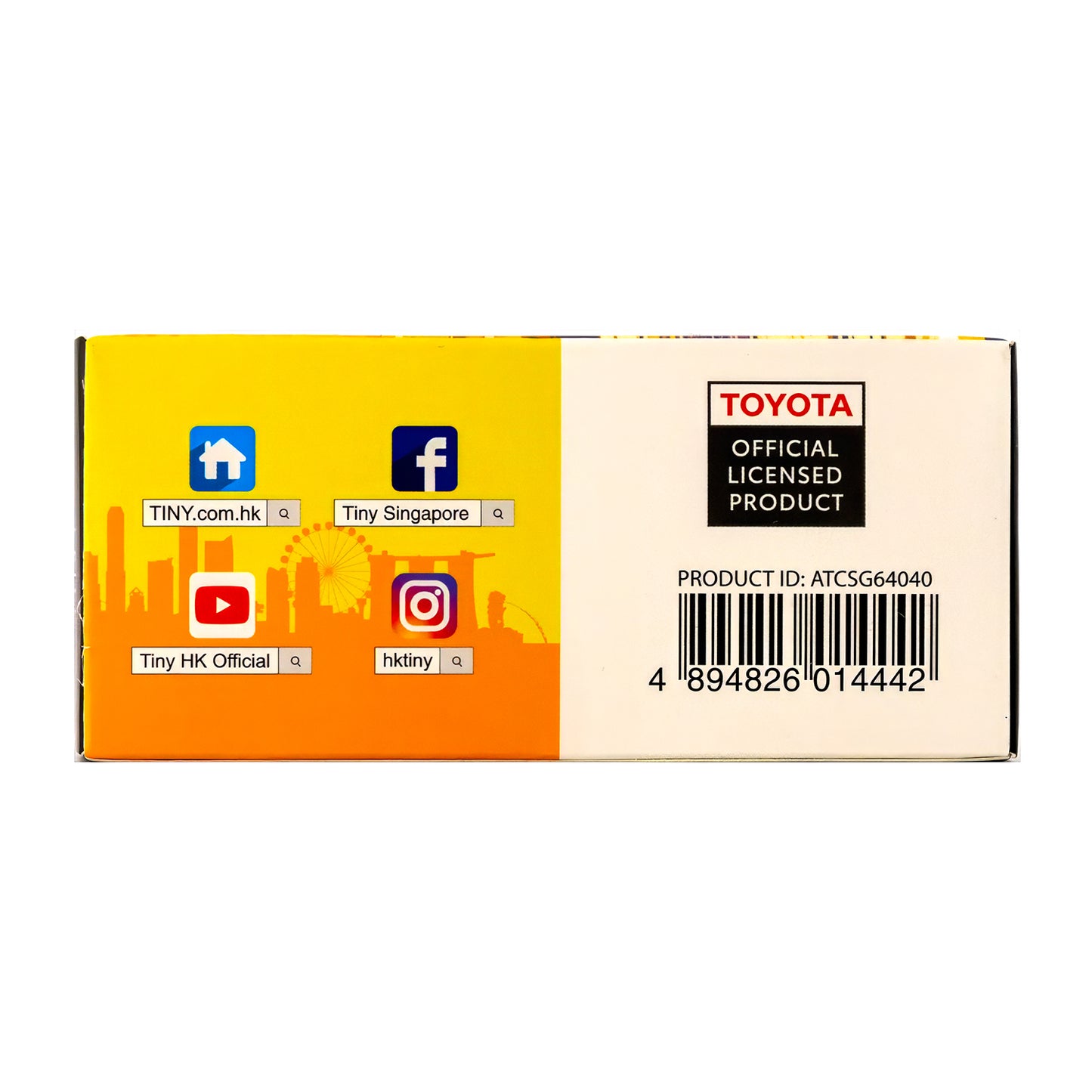 Bruce Lee Tiny City SG Toyota Crown Comfort Taxi 1:64 Die-Cast