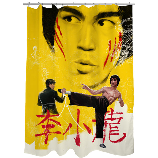 BL Dragon Shower Curtain