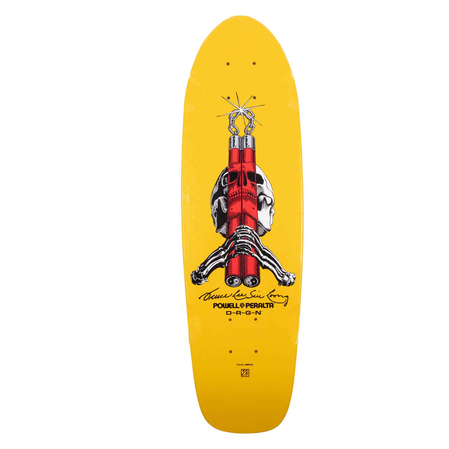 Bruce Lee X Powell-Peralta Sidewalk Surfer Skate Deck