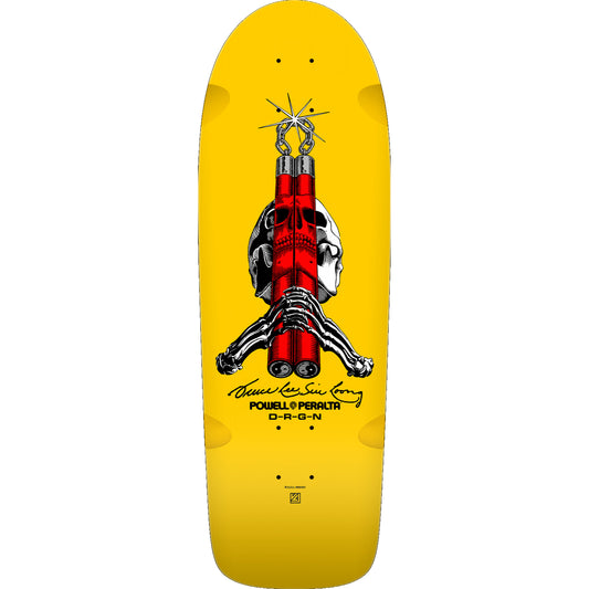 Bruce Lee X Powell-Peralta Bones & Chucks Skate Deck