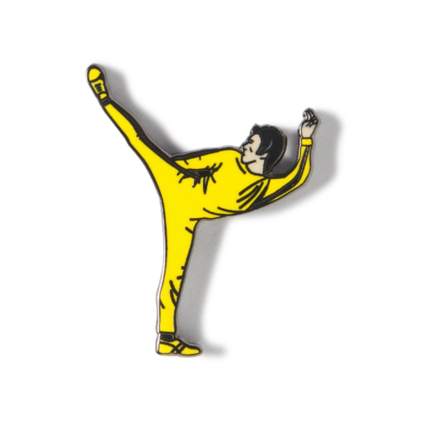 Bruce Lee X PINTRILL Yellow Jumpsuit Pin
