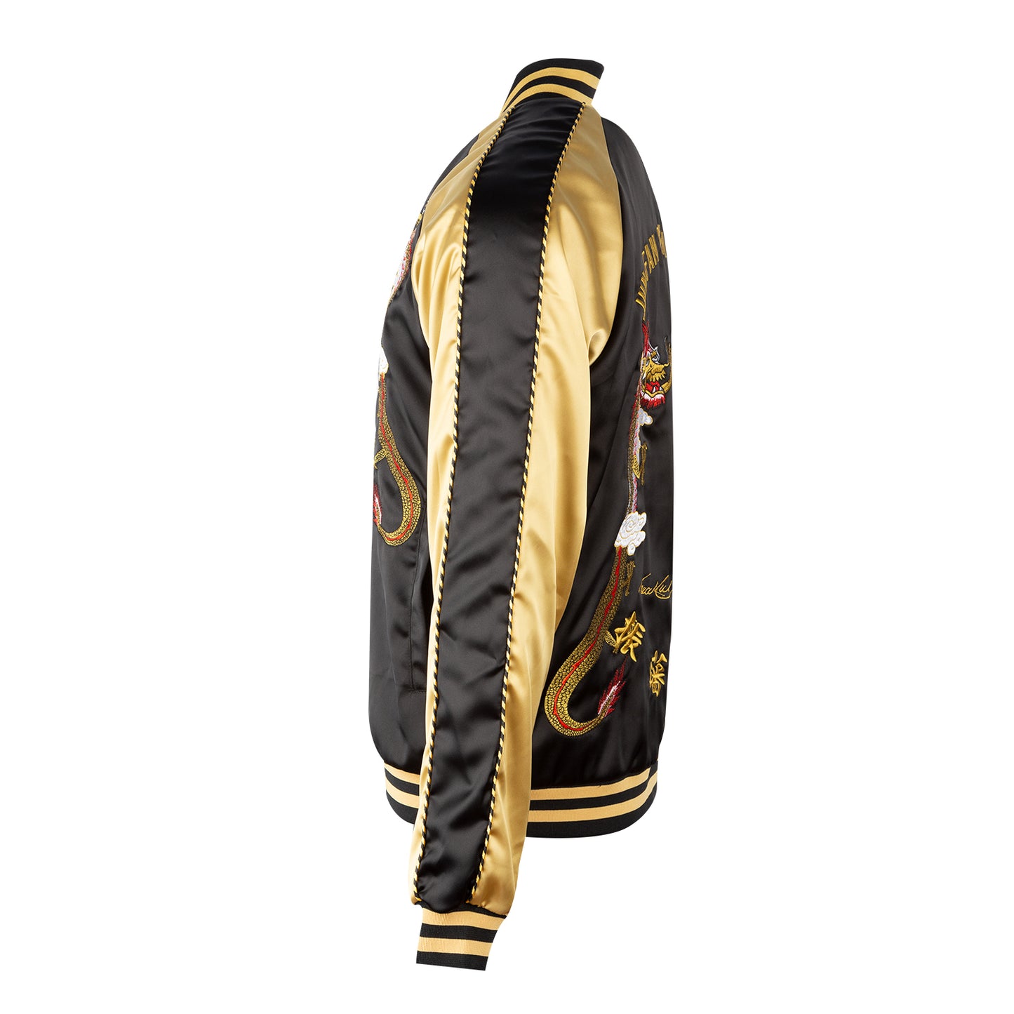 JFGF Institute Embroidered Satin Jacket