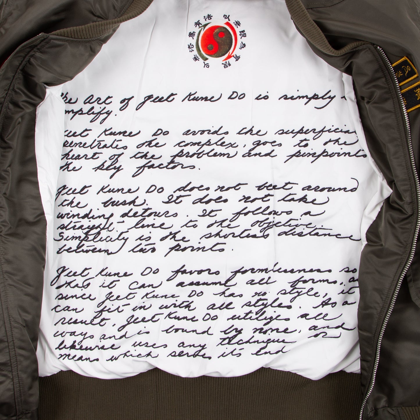 Jeet Kune Do Bomber Jacket