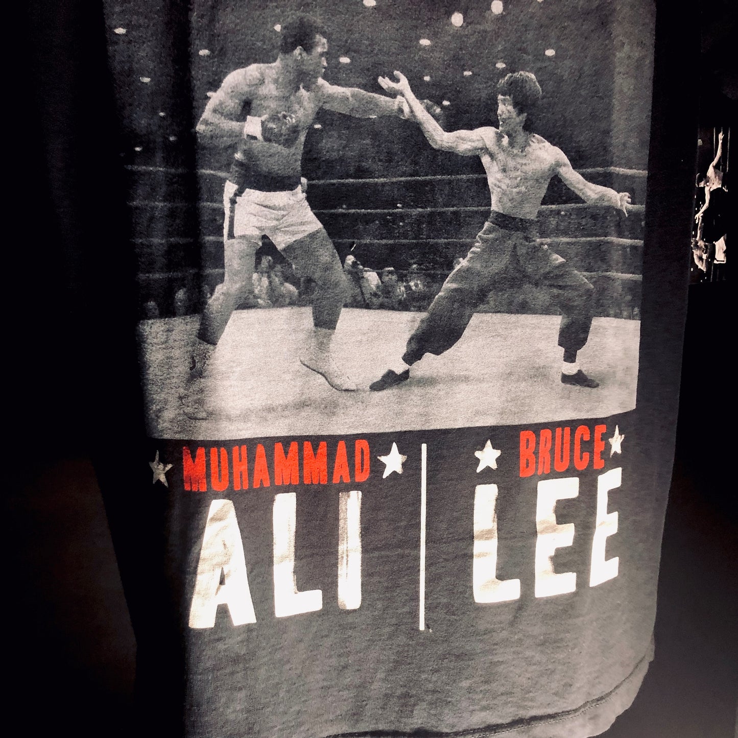The Greatest vs. The Dragon T-shirt - Vintage Black