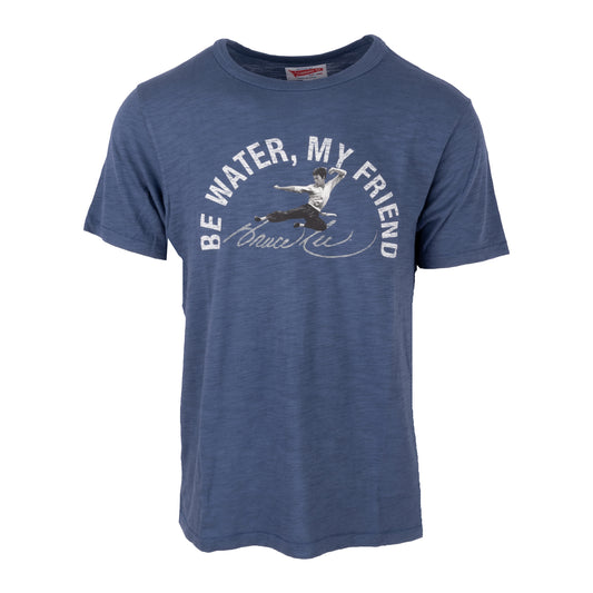 Be Water Arch Peruvian Cotton T-Shirt - Marina Blue | X-SMALL ONLY