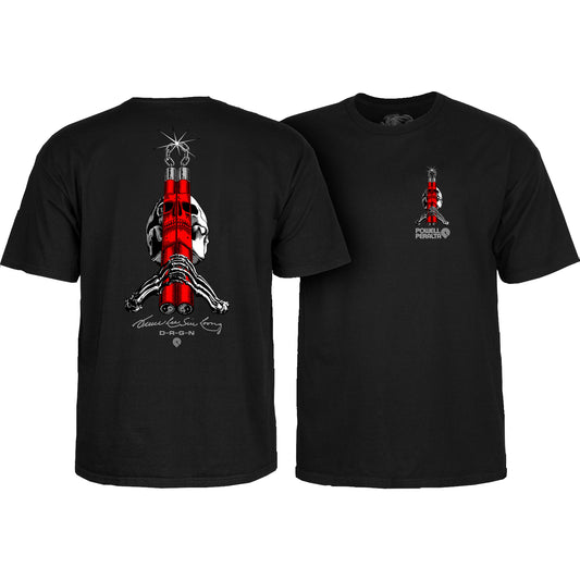 Bruce Lee X Powell-Peralta Bones & Chucks T-shirt