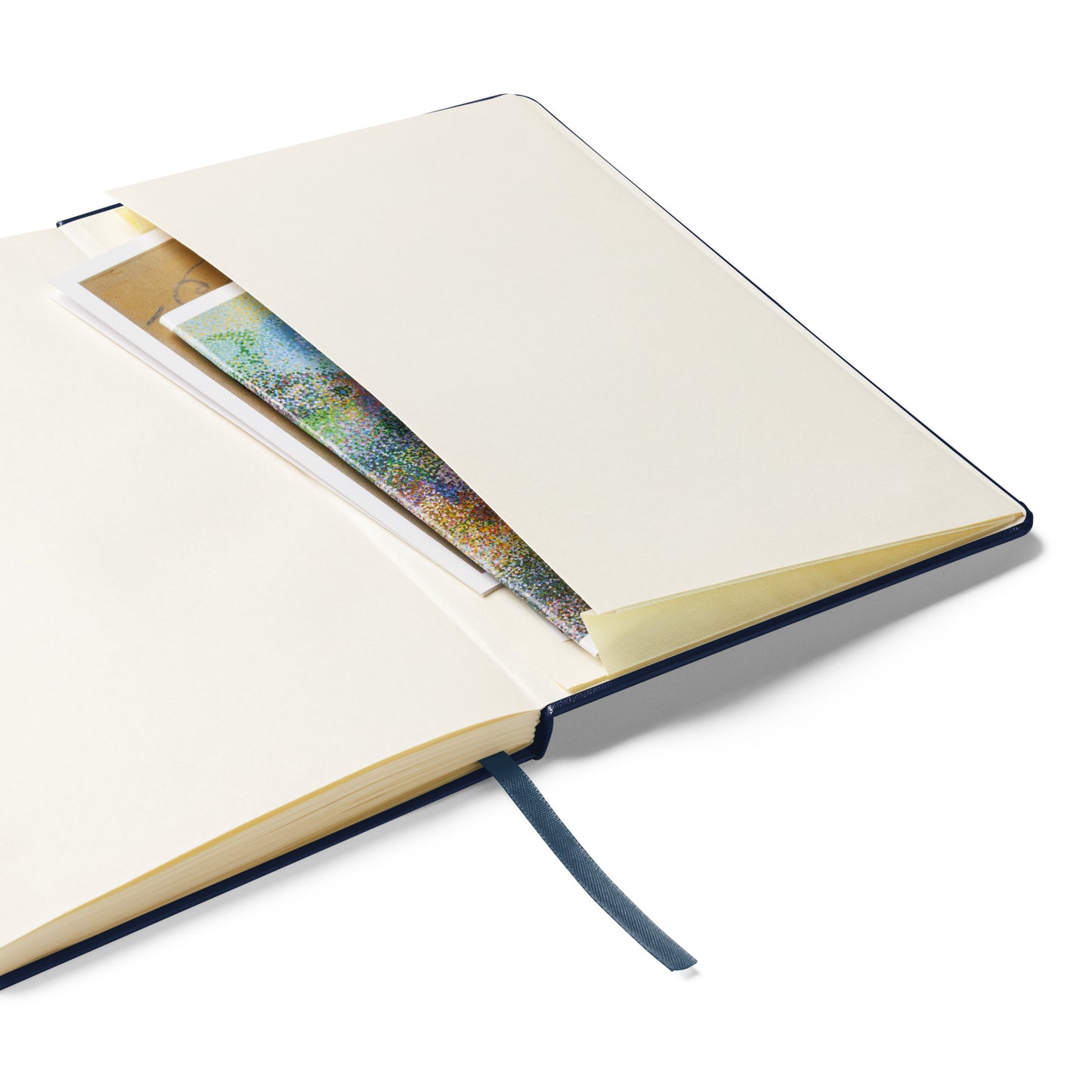 Be Water Quote Hardbound Journal
