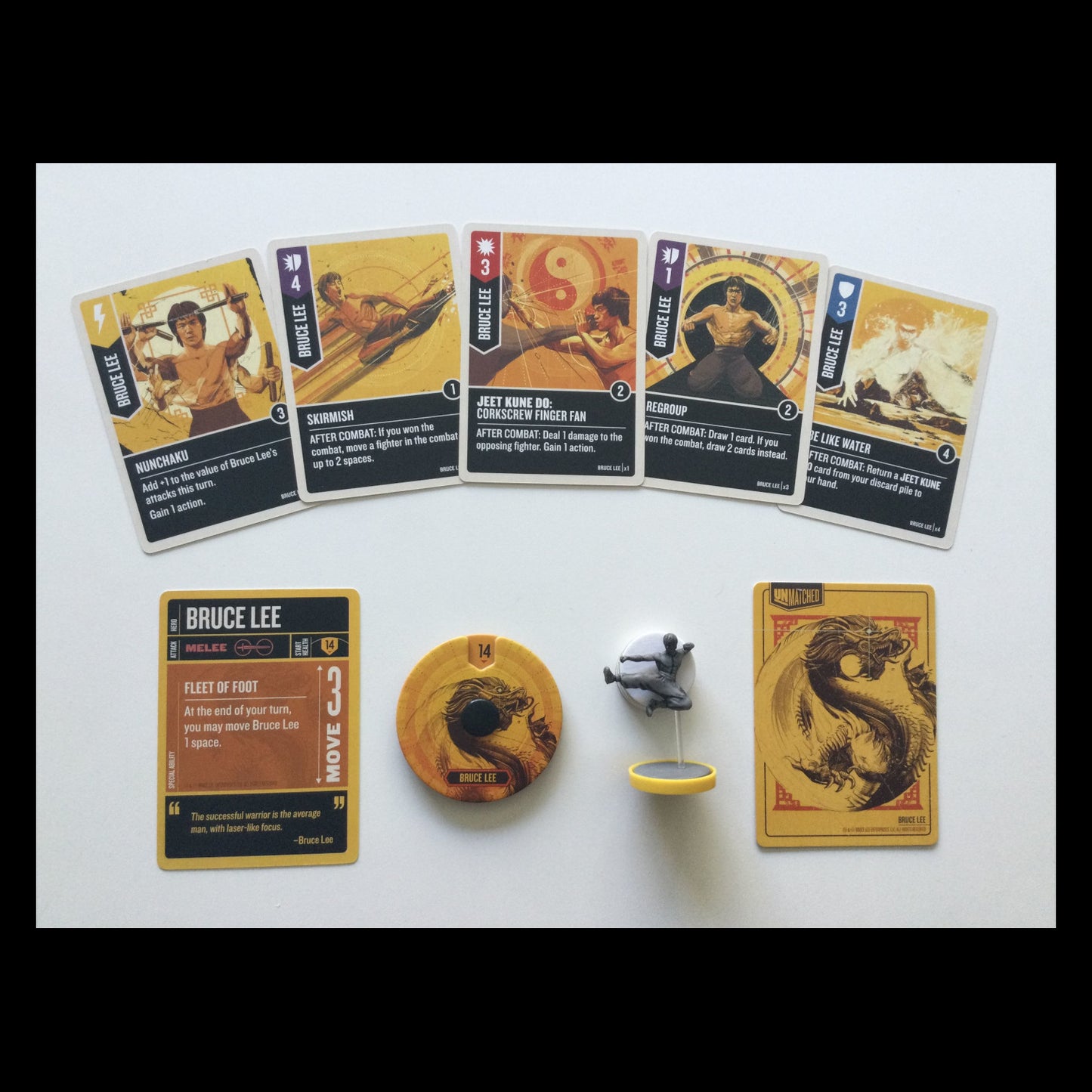 Lee vs Ali Unmatched Board Game