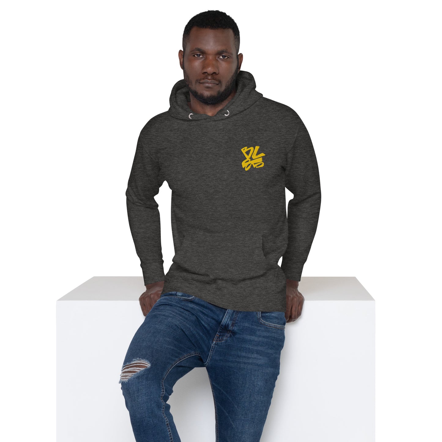BL85 Embroidered Pullover Hoodie