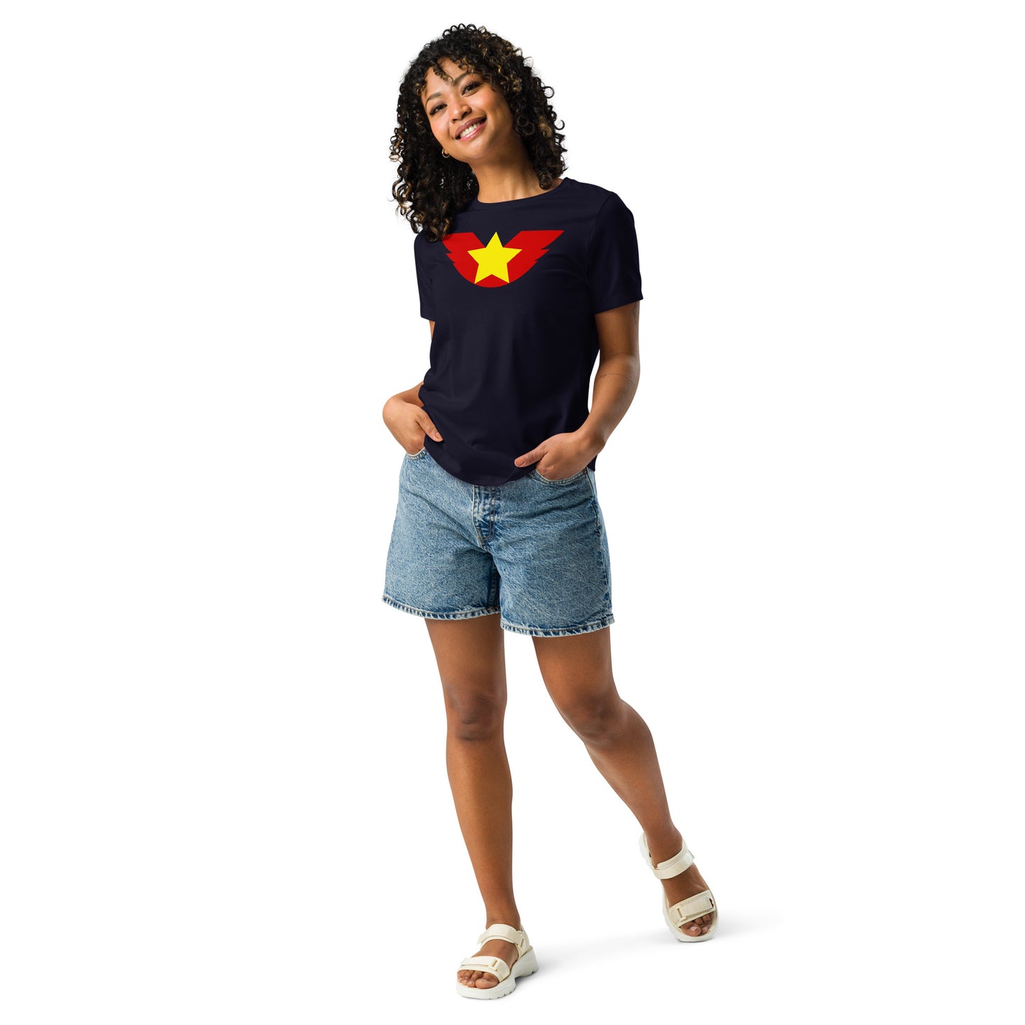 Wing Star Women's Relaxed T-Shirt