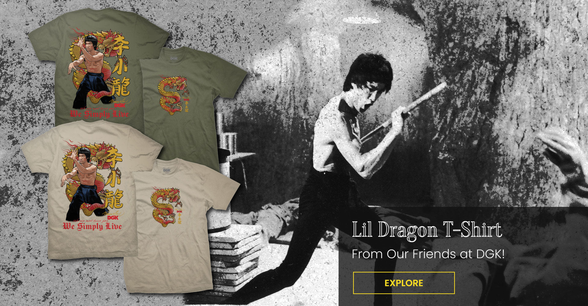 Lil Dragon T-Shirt- From Our Friends at DGK! Explore