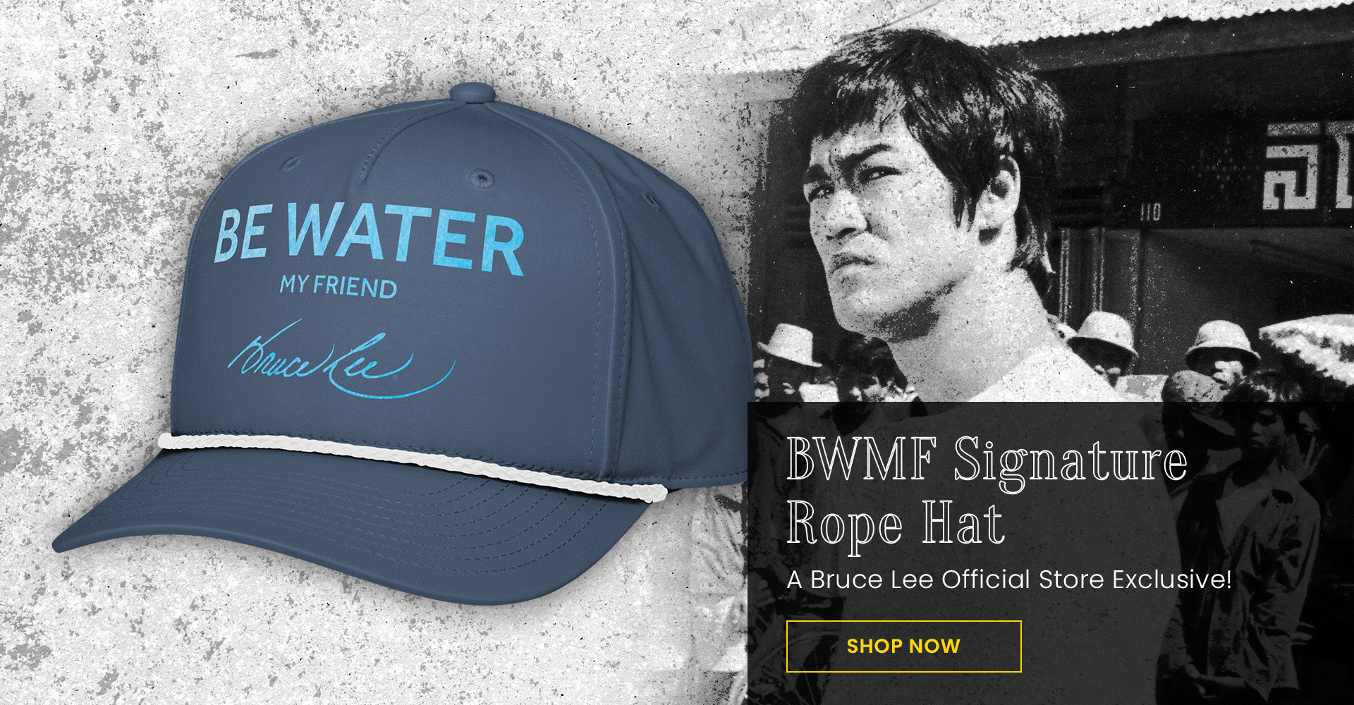 BWMF Signature Rope Hat | A Bruce Lee Official Store Exclusive! Shop Now