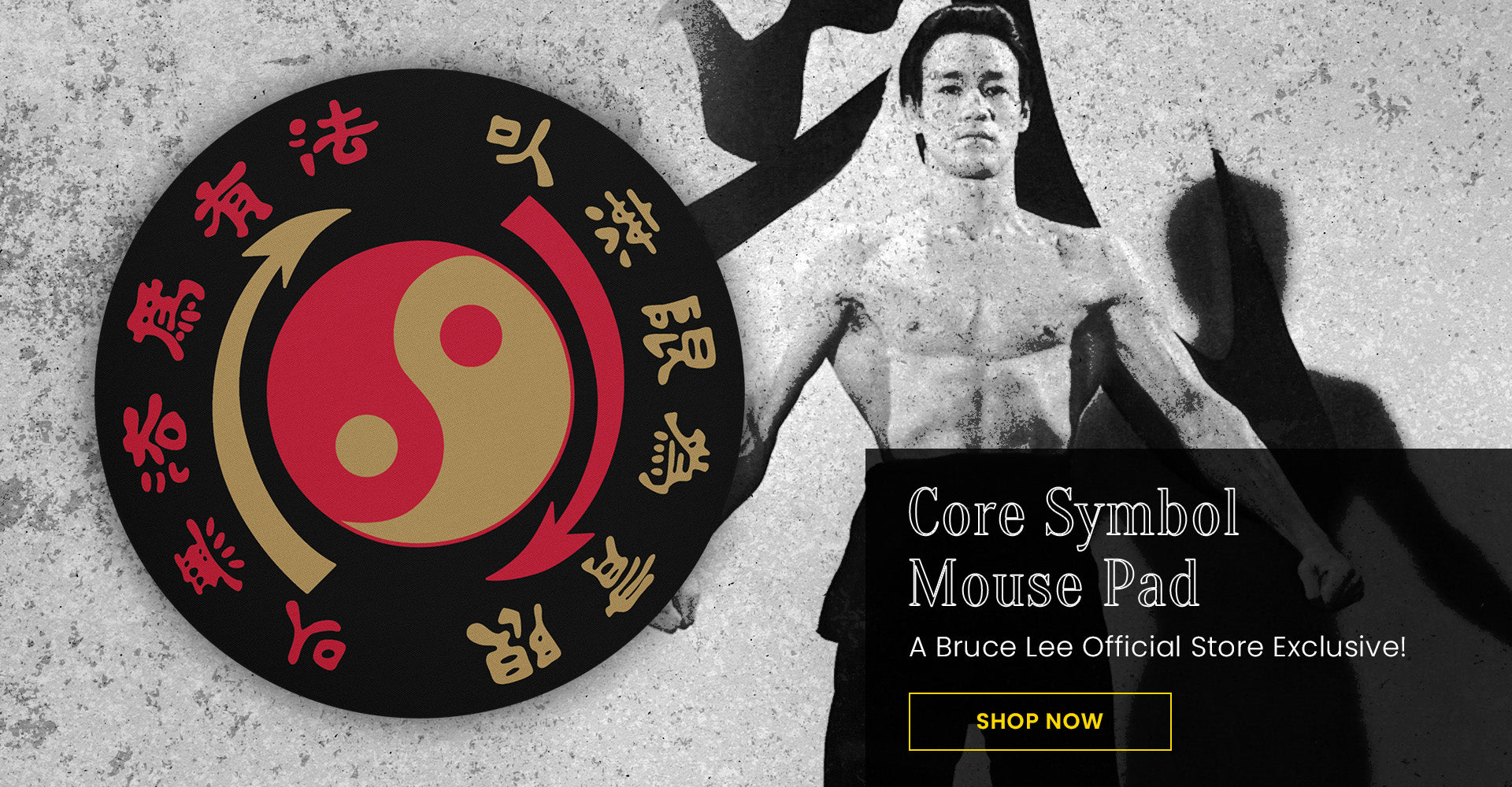 Core Symbol Mouse Pad | A Bruce Lee Official Store Exclusive!