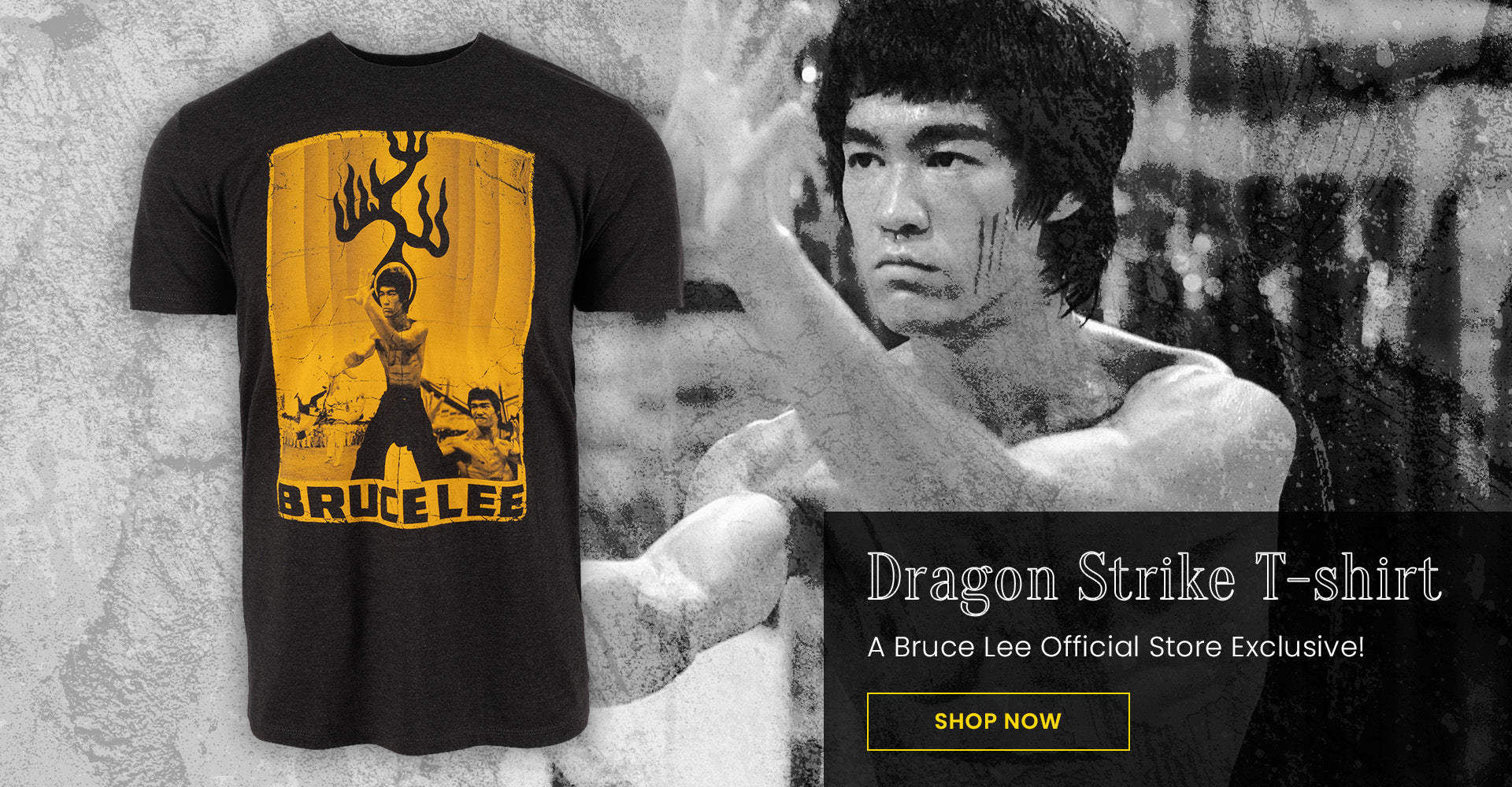 Dragon Strike T-shirt | A Bruce Lee Official Store Exclusive! Shop Now