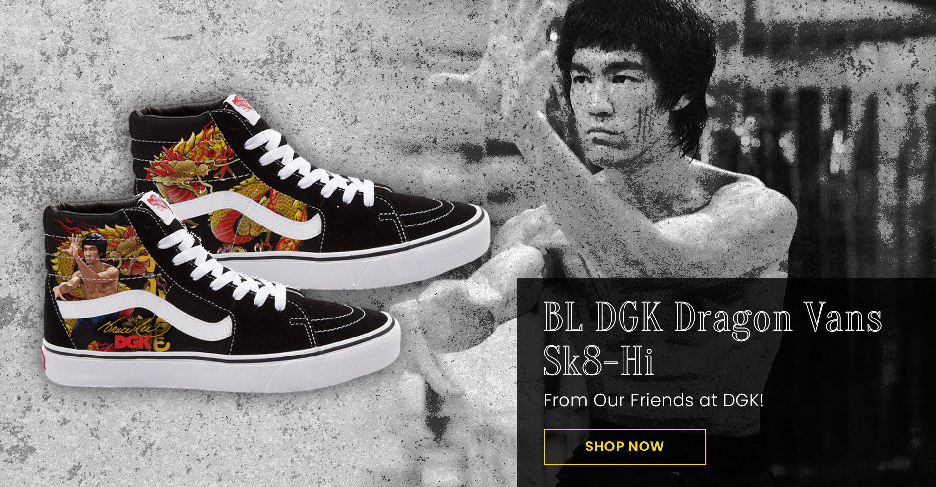 BL DGK Dragon Vans Sk8-Hi | From Our Friends at DGK! Shop Now!