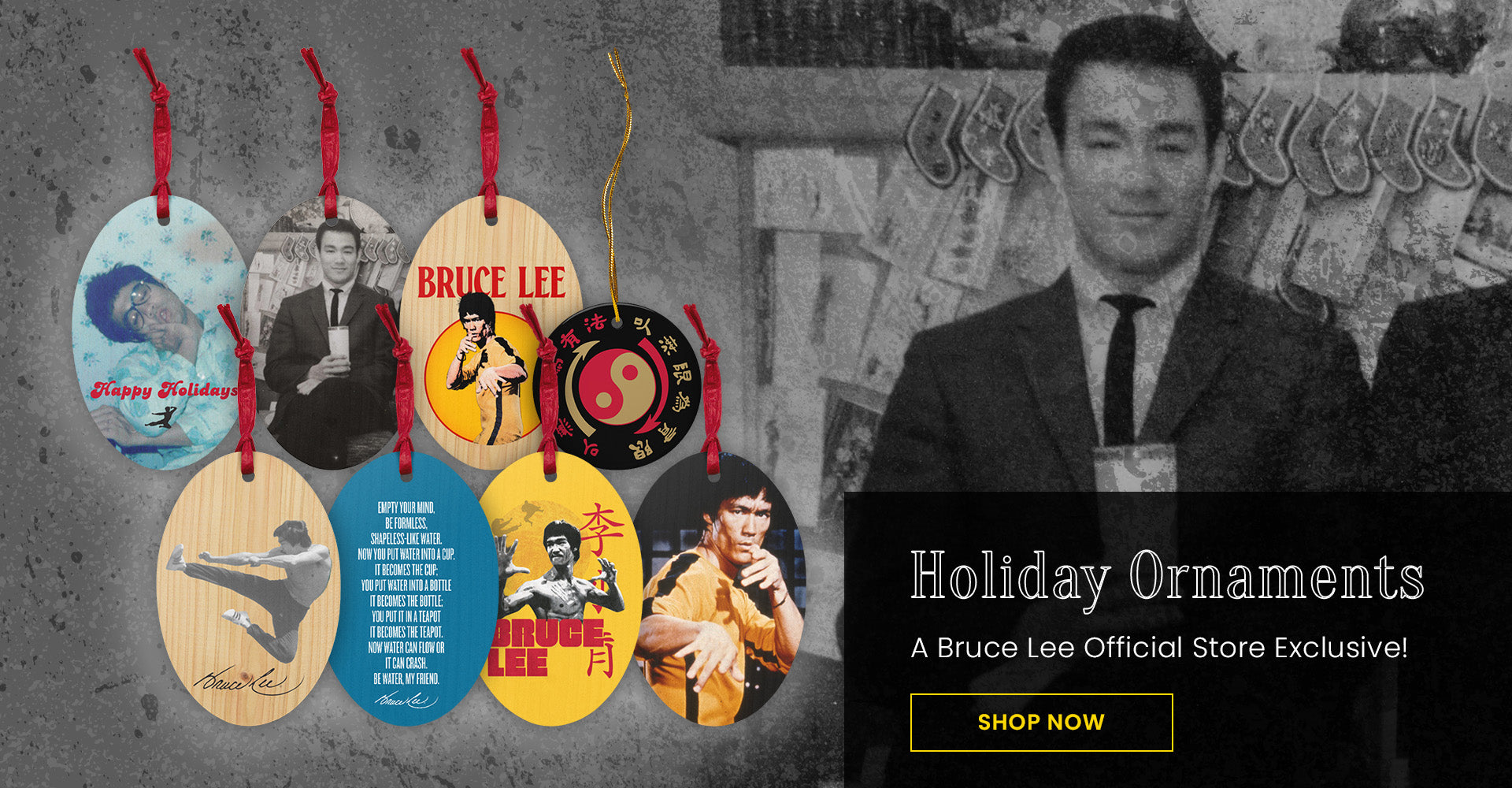 Holiday Ornaments | A Bruce Lee Official Store Exclusive!