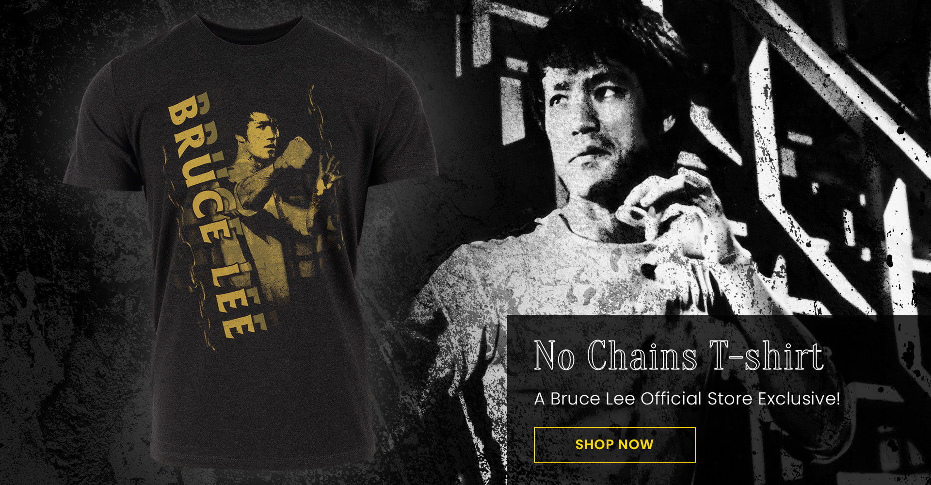 No Chains T-shirt | A Bruce Lee Official Store Exclusive! Shop Now