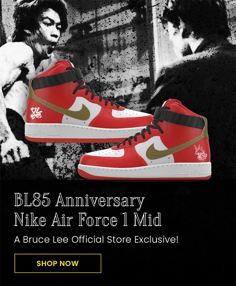 BL85 Anniversary Nike Air Force 1 Mid | A Bruce Lee Official Store Exclusive! Shop Now