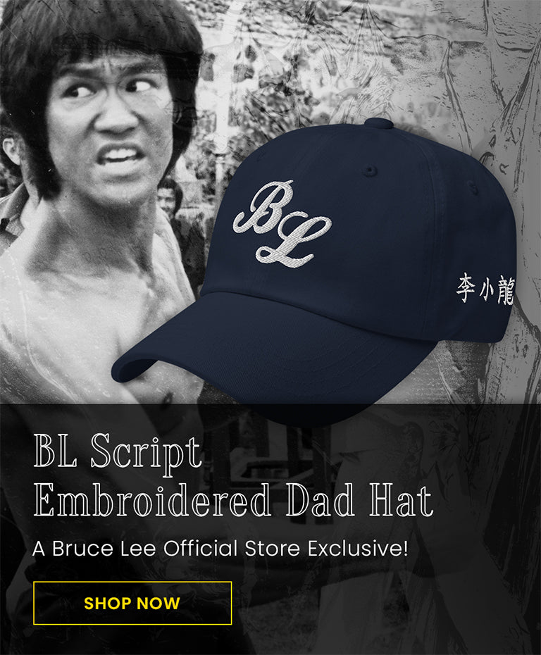 BL Script Embroidered Dad Hat - A Bruce Lee Official Store Exclusive! | SHOP NOW