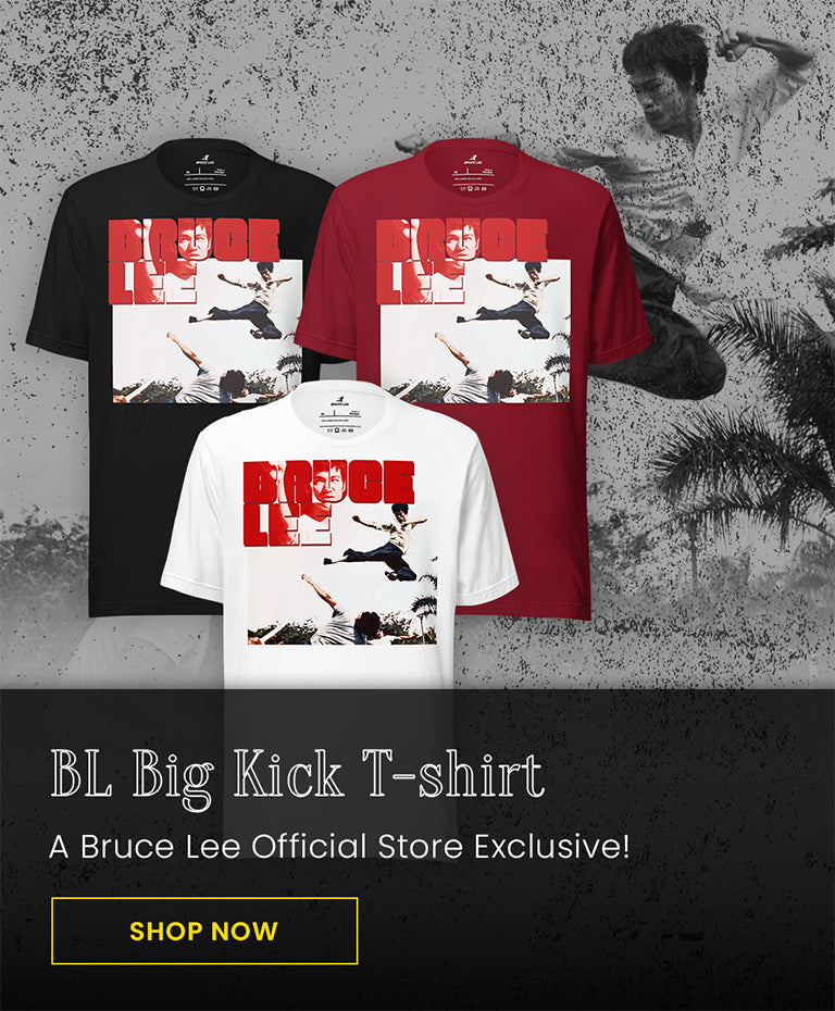 BL Big Kick T-Shirt - A Bruce Lee Official Store Exclusive! | SHOP NOW