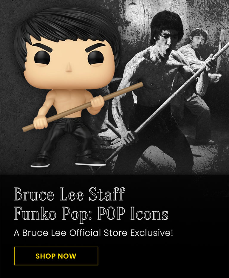 Bruce Lee Staff Funko Pop: POP Icons | A Bruce Lee Official Store Exclusive! SHOP NOW