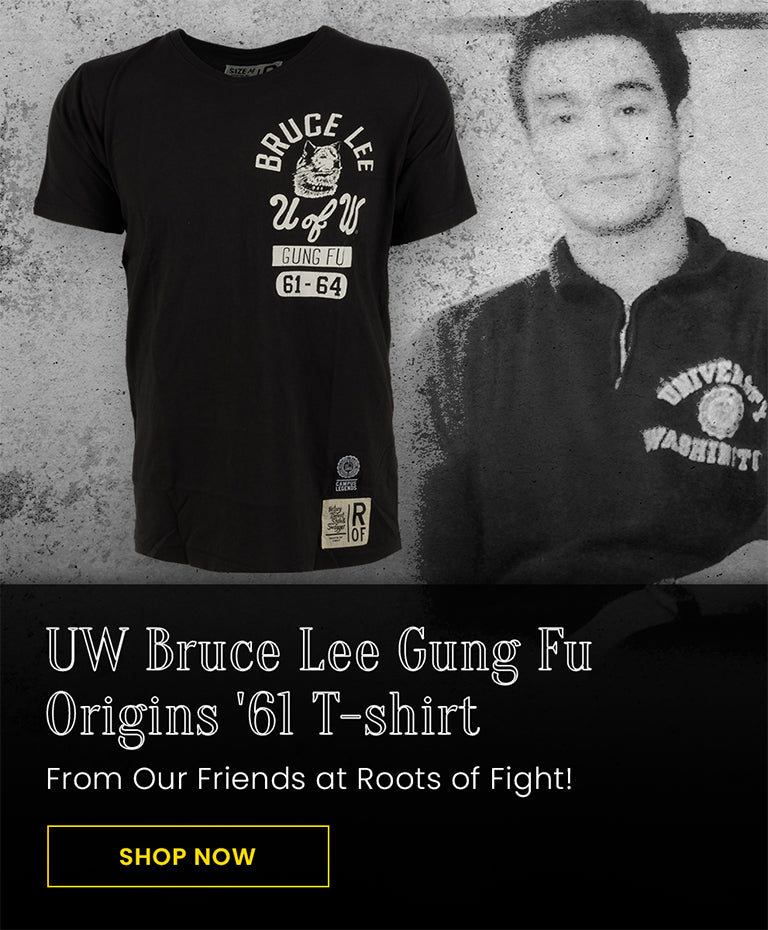 UW Bruce Lee Gung Fu Origins '61 T-shirt - From Our Friends at Roots of Fight! | Shop Now