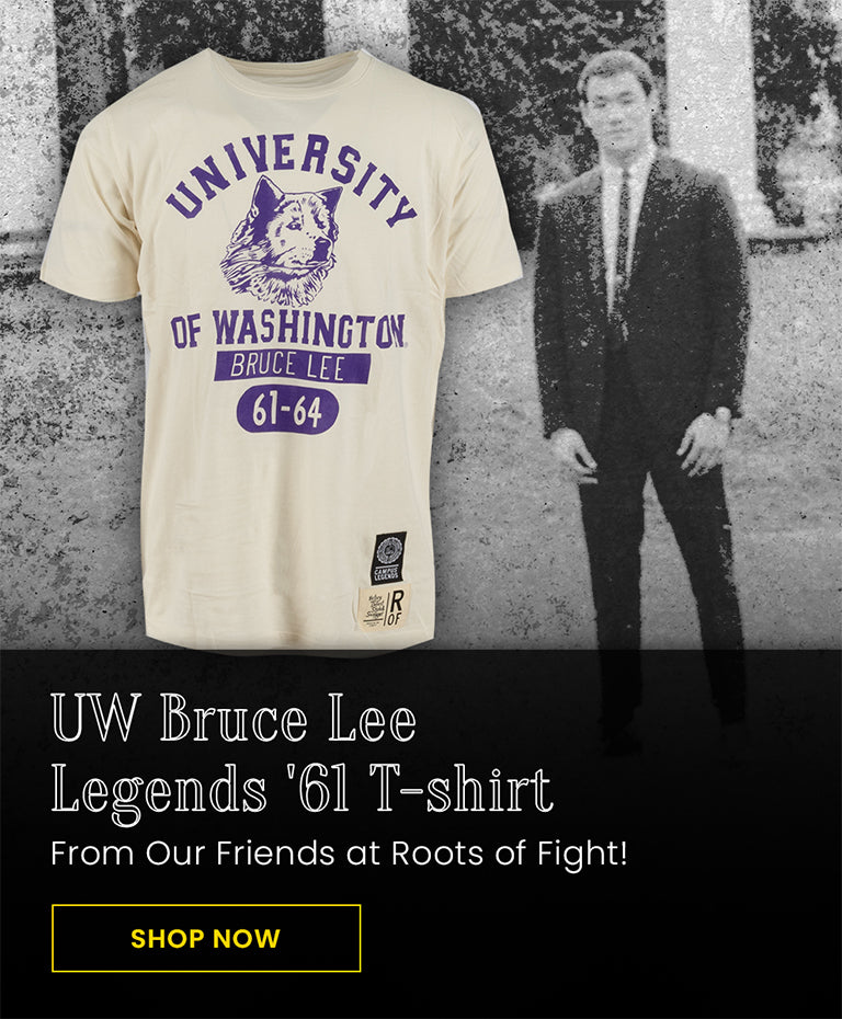 UW Bruce Lee Legends '61 T-shirt - From Our Friends at Roots of Fight! Shop Now