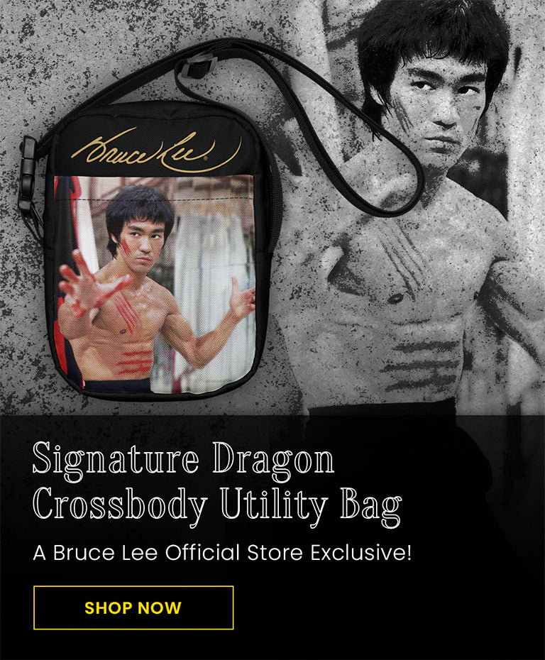 Signature Dragon Crossbody Utility Bag- A Bruce Lee Official Store Exclusive! | Shop Now!
