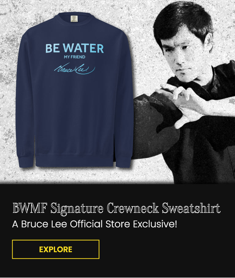 BWMF Signature Crewneck Sweatshirt- A Bruce Lee Official Store Exclusive! | Explore