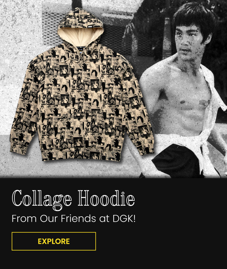 Collage hoodie | From Our Friends at DGK! Explore