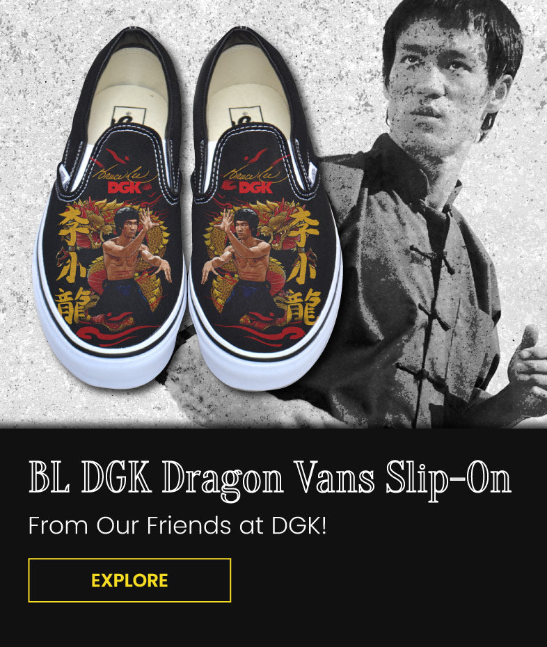 BL DGK Dragon Vans Slip-On - From Our Friends at DGK! Explore