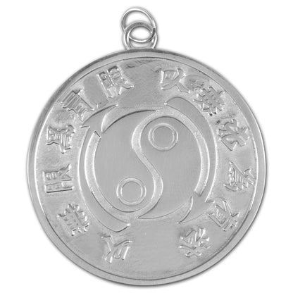 Core Symbol Large Sterling Silver Medallion