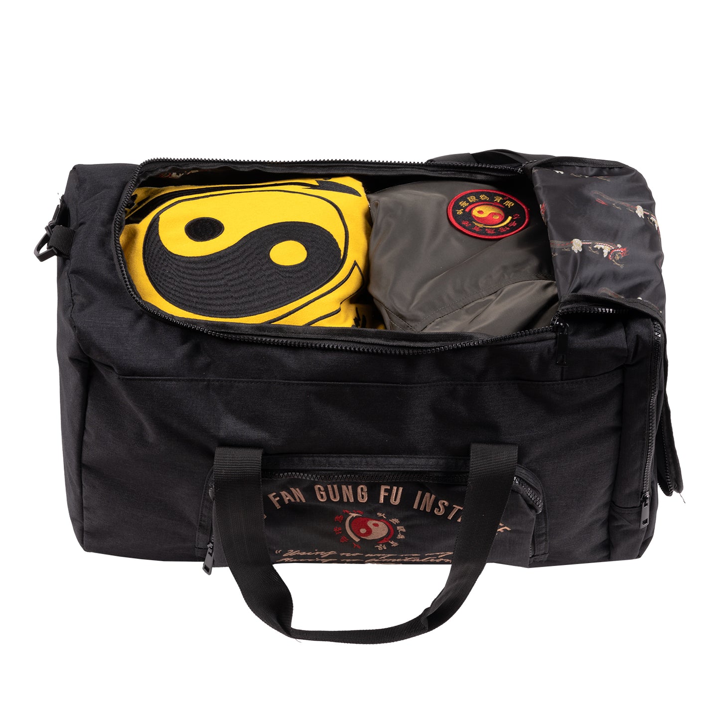 Jun Fan Gung Fu Institute Lined Duffle Bag