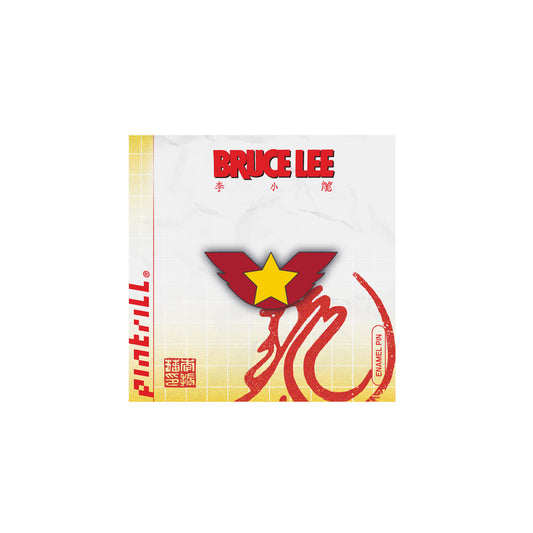 Bruce Lee X PINTRILL Wing Star Pin