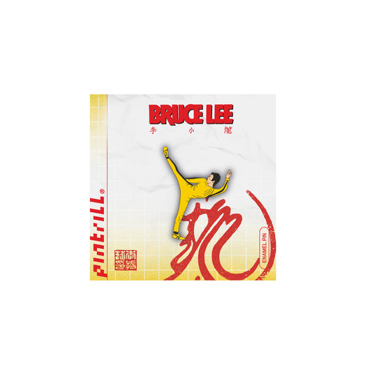 Bruce Lee X PINTRILL Yellow Jumpsuit Pin