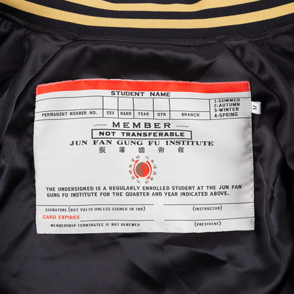 JFGF Institute Embroidered Satin Jacket