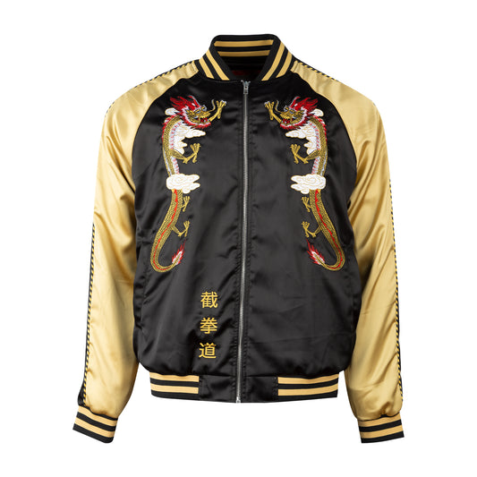 JFGF Institute Embroidered Satin Jacket